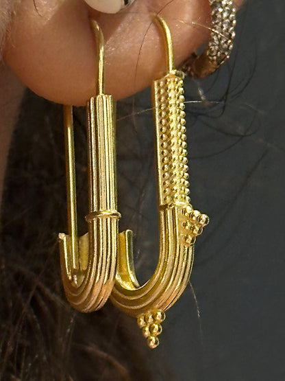 925 Ethnic muse earring