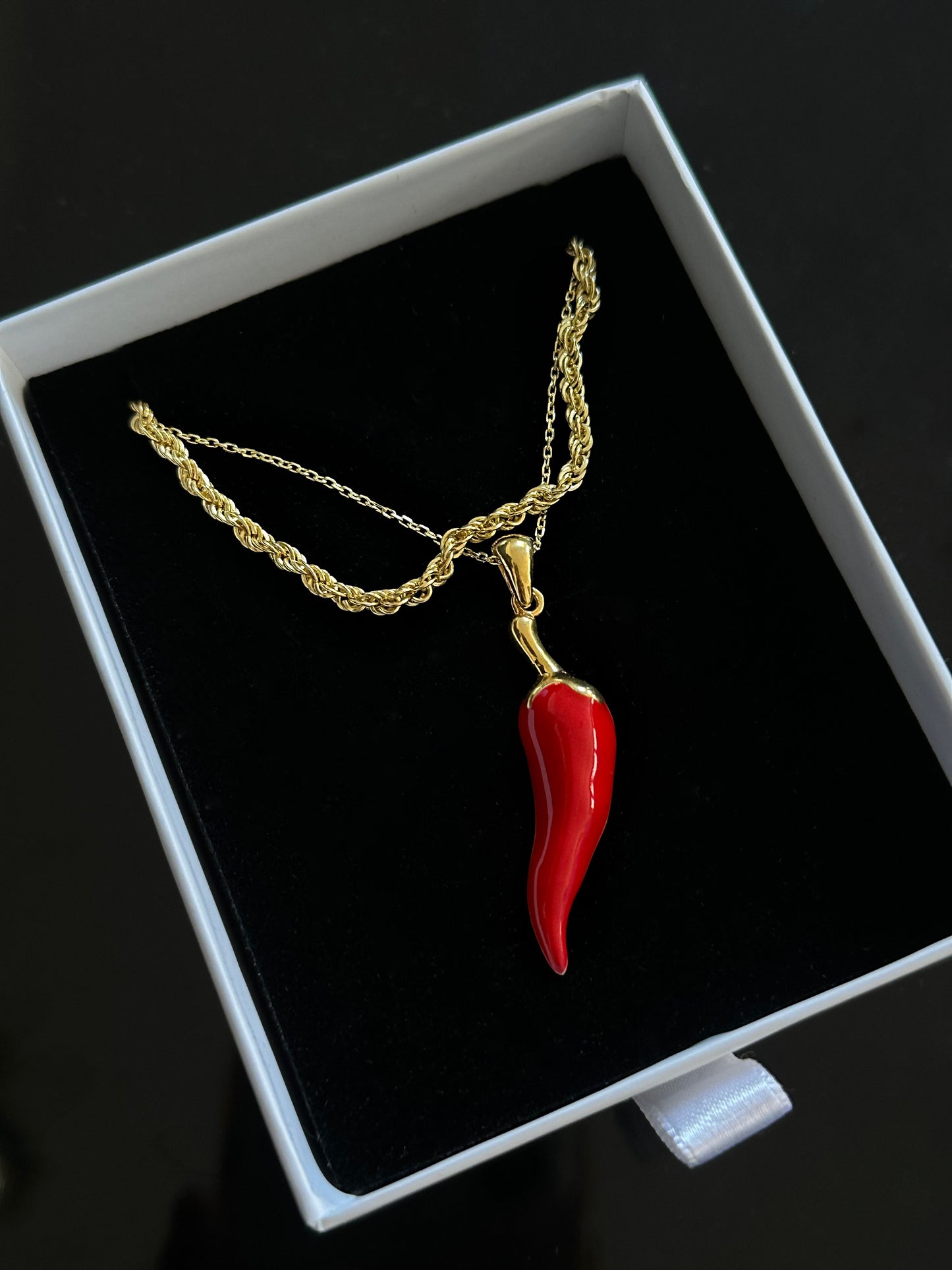 925 Hot like Pepper necklace