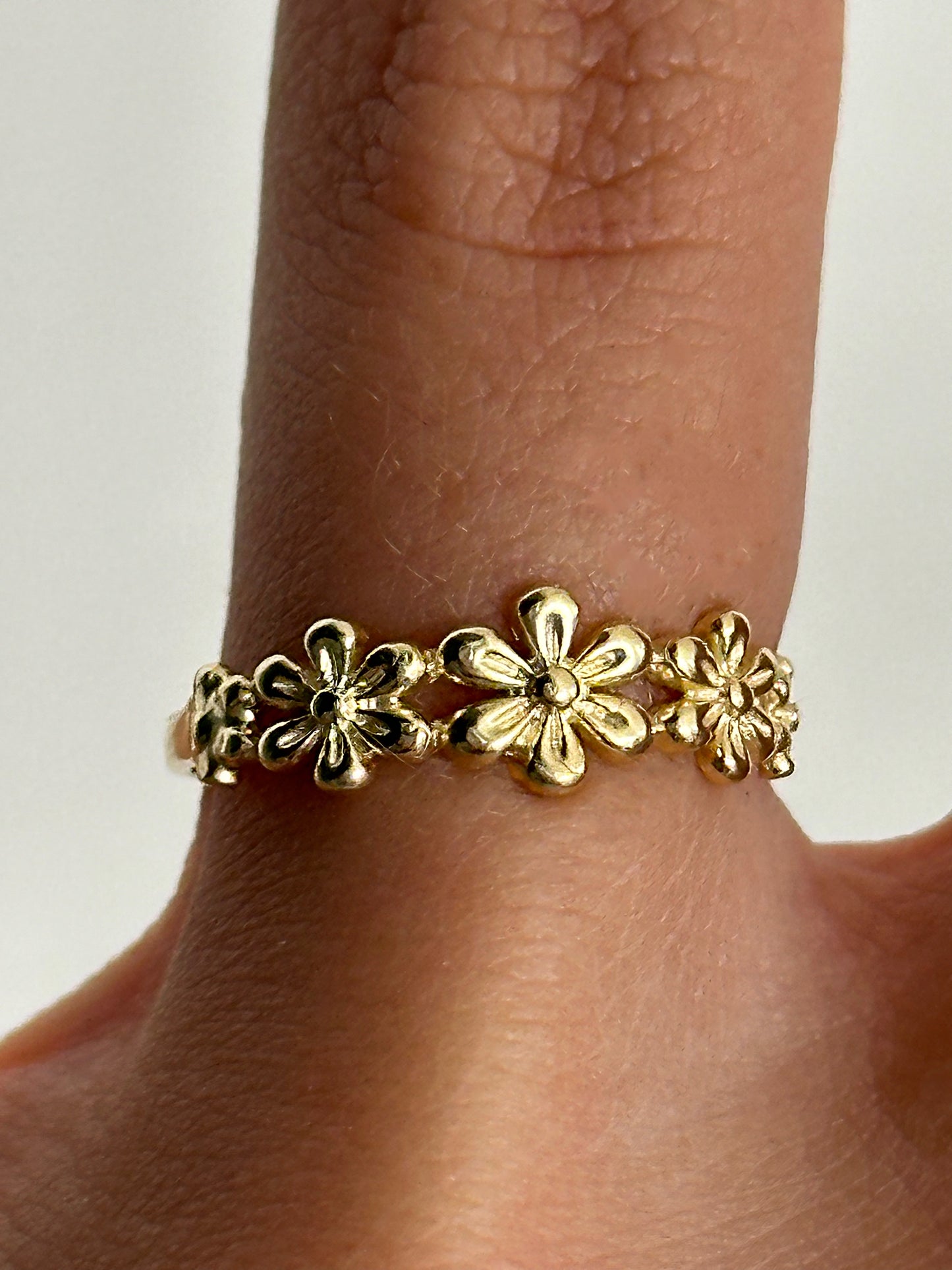 925 Floral ring