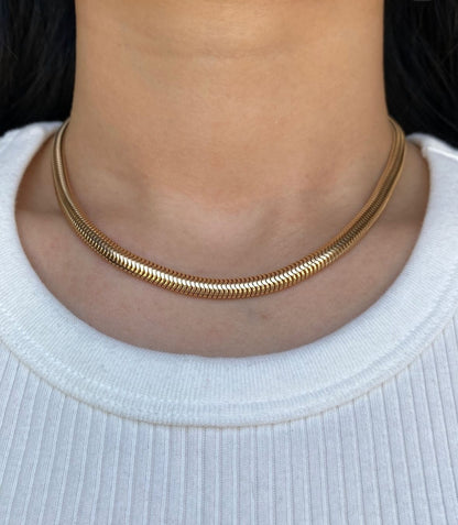 925 Pipe Thick Choker chain