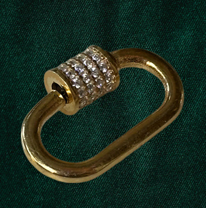 925 fancy charm lock