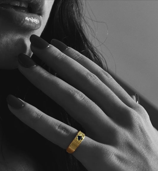 925 Kiara little finger ring