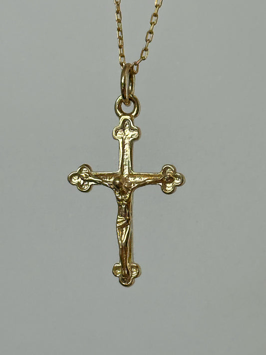 925 Ethnic cross necklace