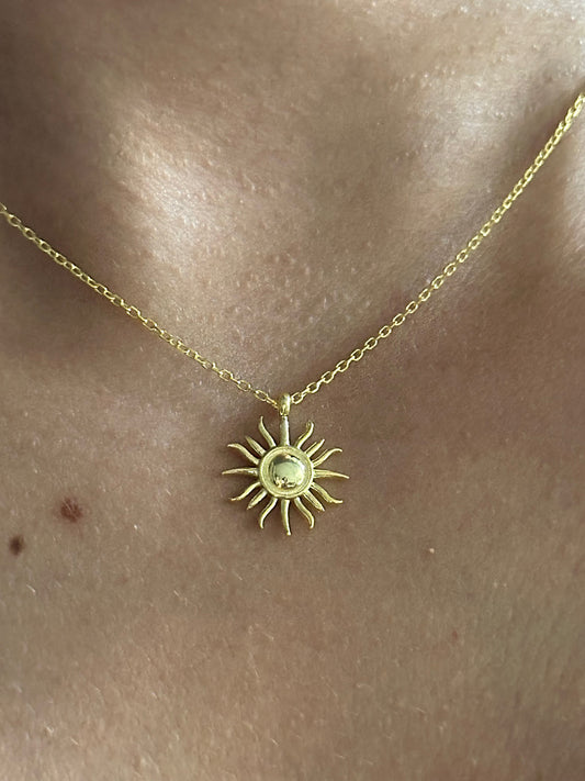 925 Sun necklace