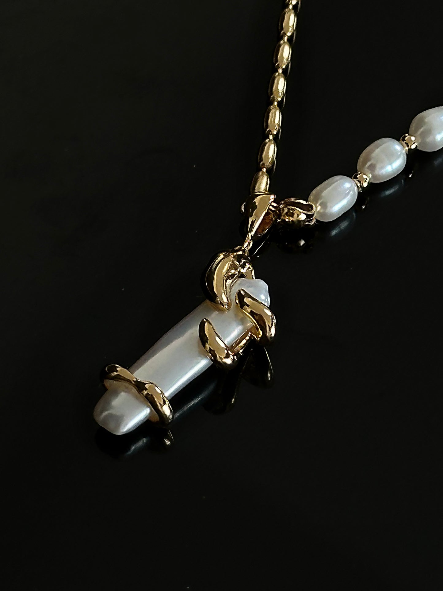 925 Pearl Aura necklace