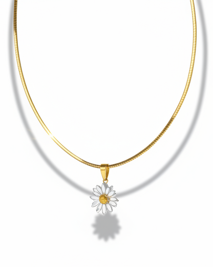 Daisy choker necklace