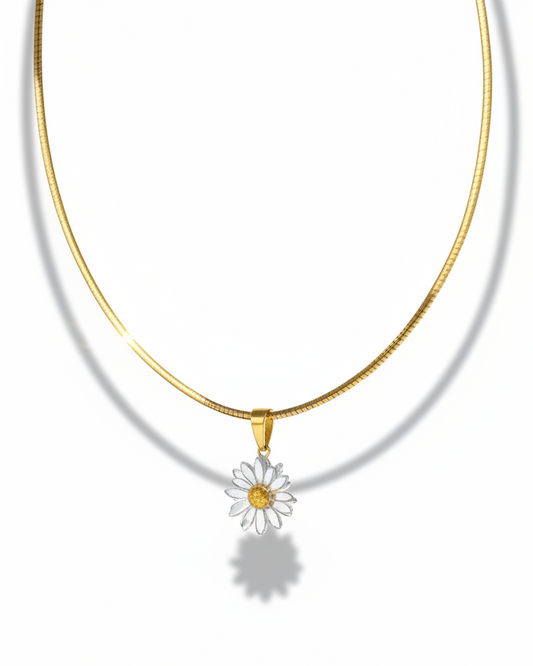 Daisy choker necklace