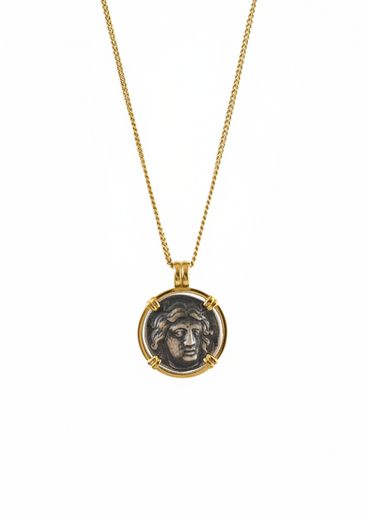 The 925 Medusa’s first love necklace