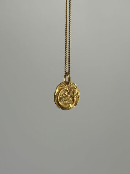 The 925 Mermaid Coin necklace