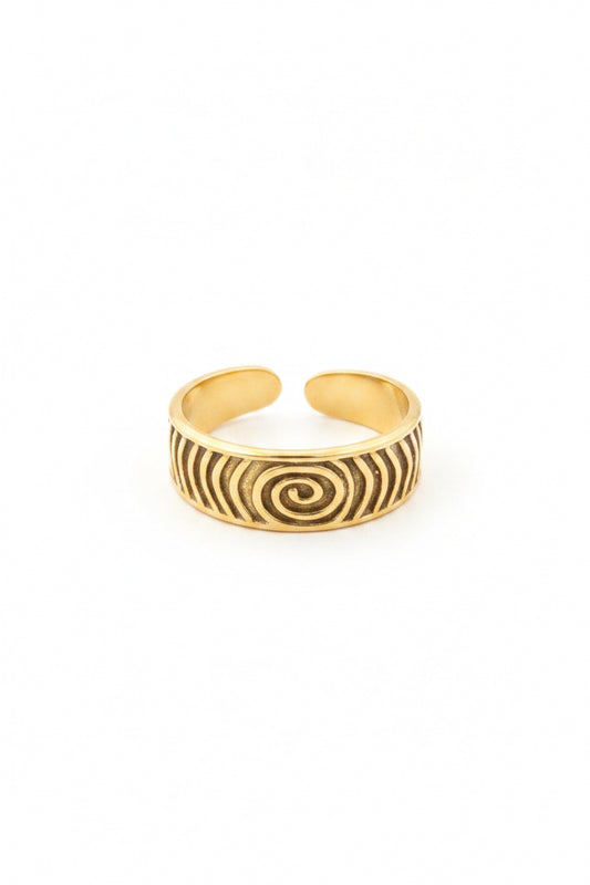 Spiral Toe Ring