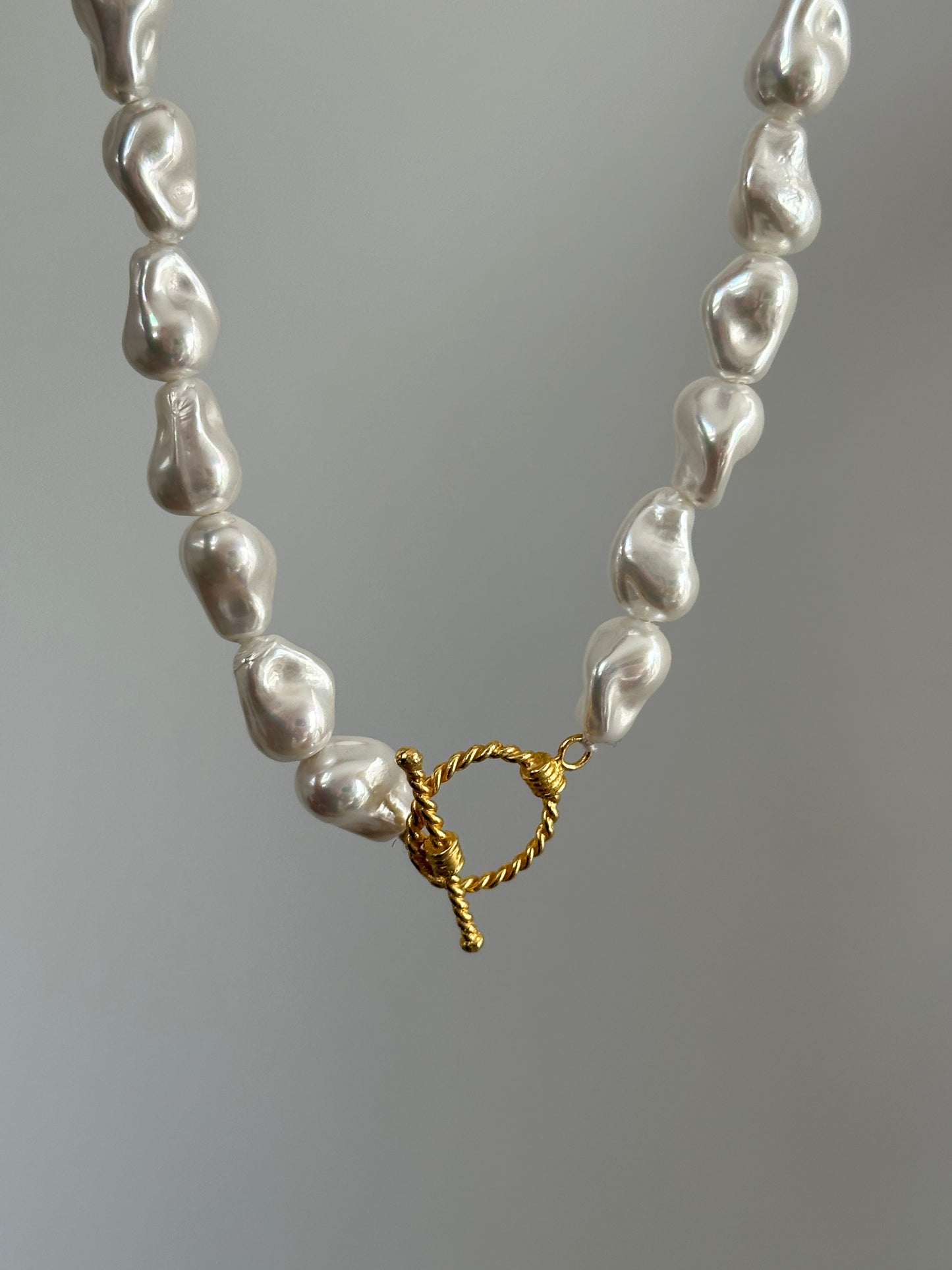 925 Irregular Sea Wave Necklace