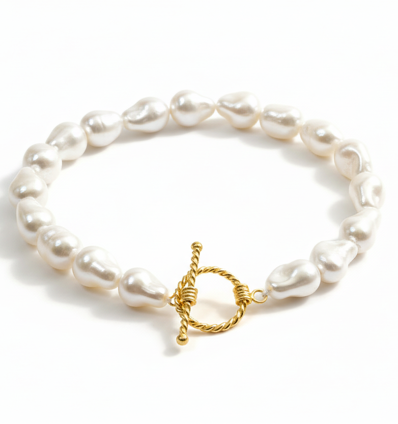 925 Irregular Sea Wave Necklace