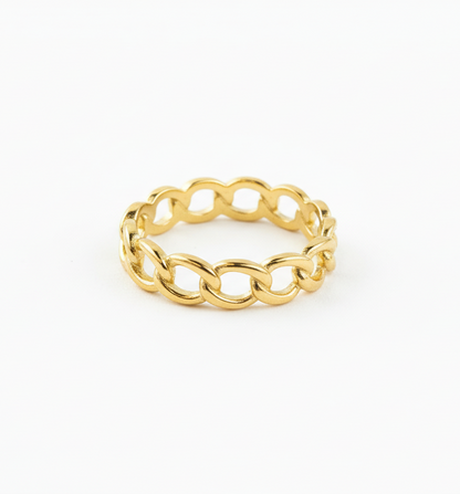 925 Chain Little finger ring