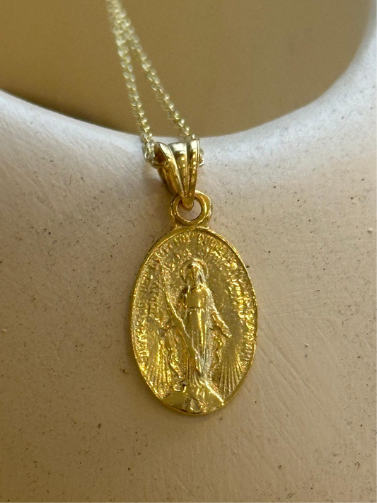 The 925 Mother Mary Necklace