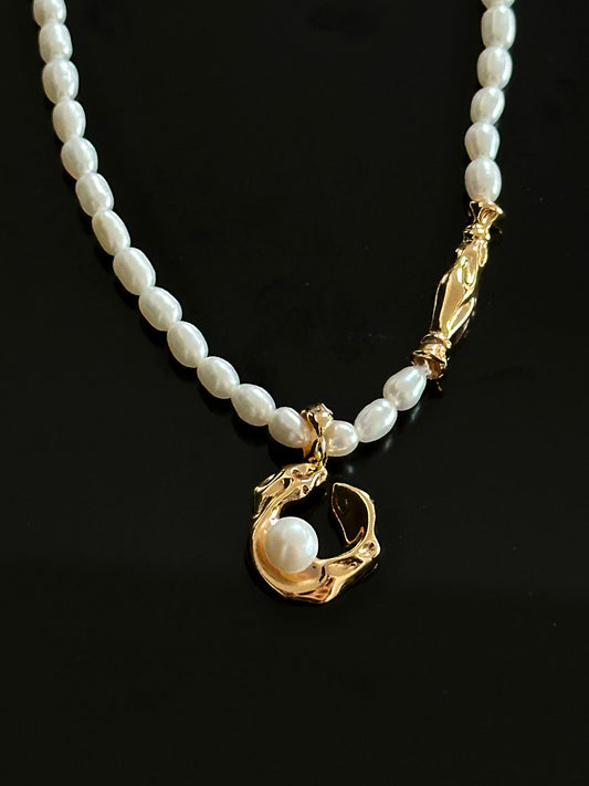 925 koi pearl necklace