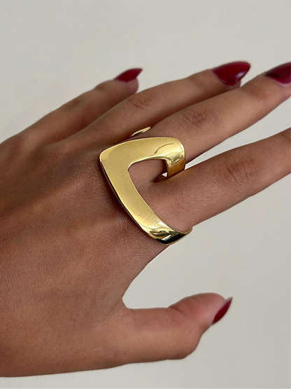 The 925 Two finger Royal ring
