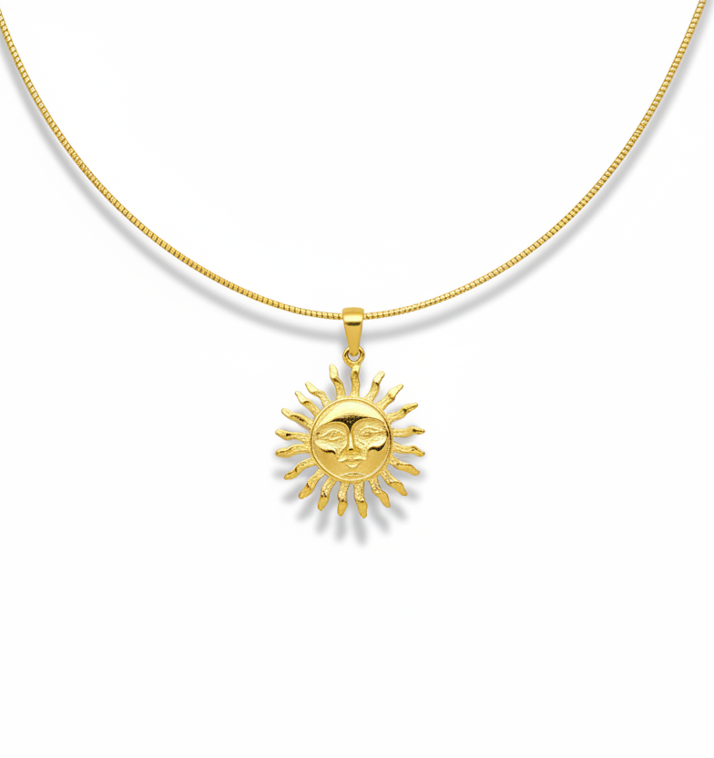 Salty Sun Necklace