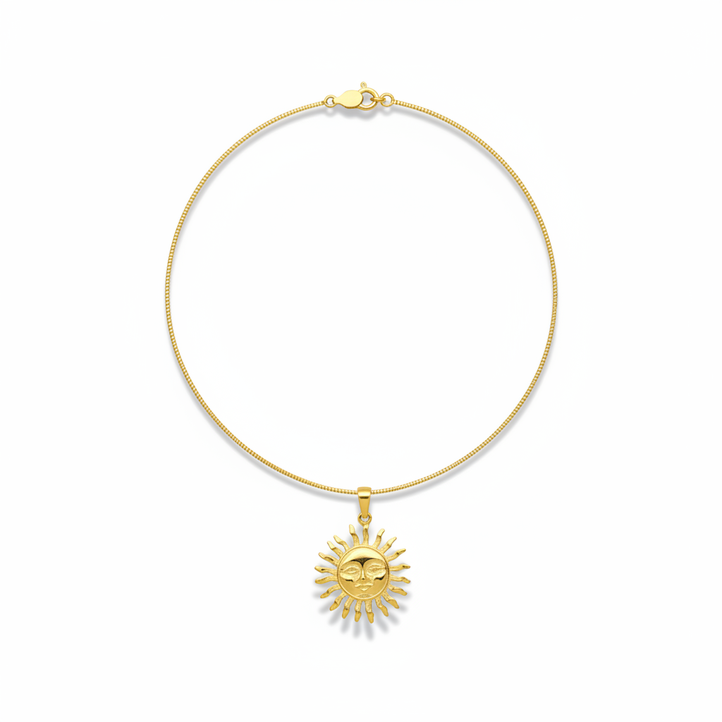 Salty Sun Necklace