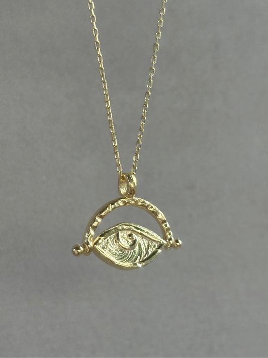 925 Rotate Eye Necklace