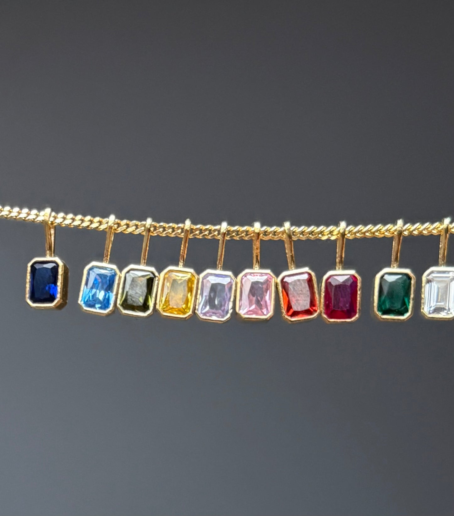 Doğum ayı charm kolye 