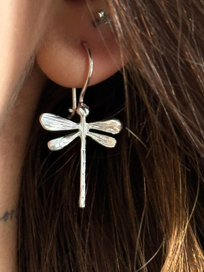 925 Dragonfly earring