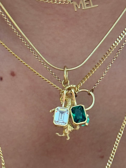 Doğum ayı charm kolye 