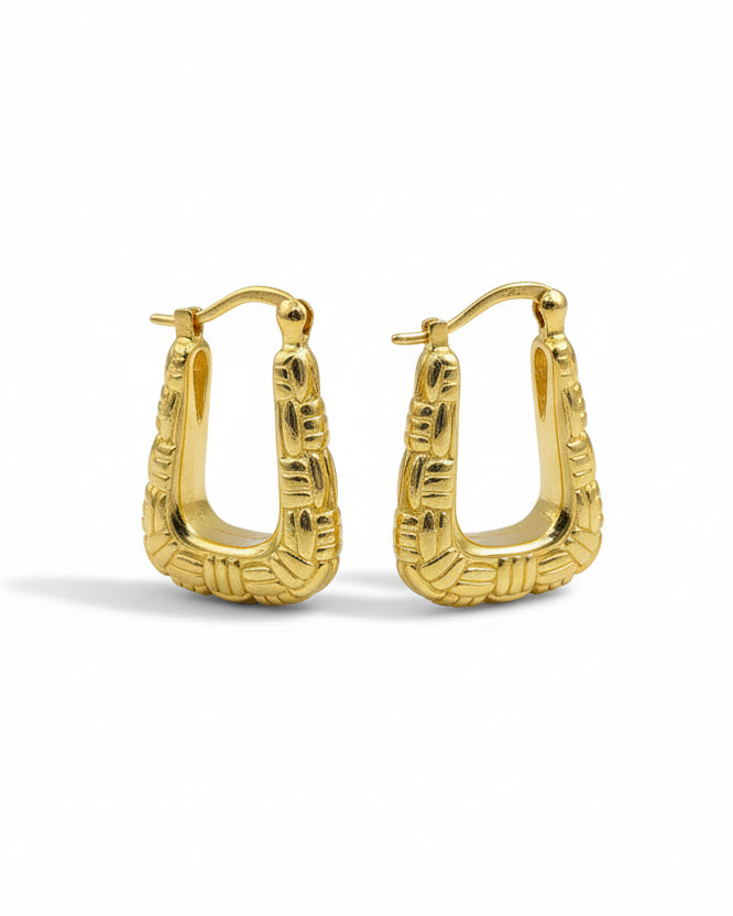 Textured Bond Earring