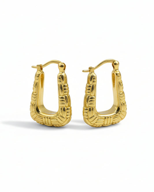 Textured Bond Earring