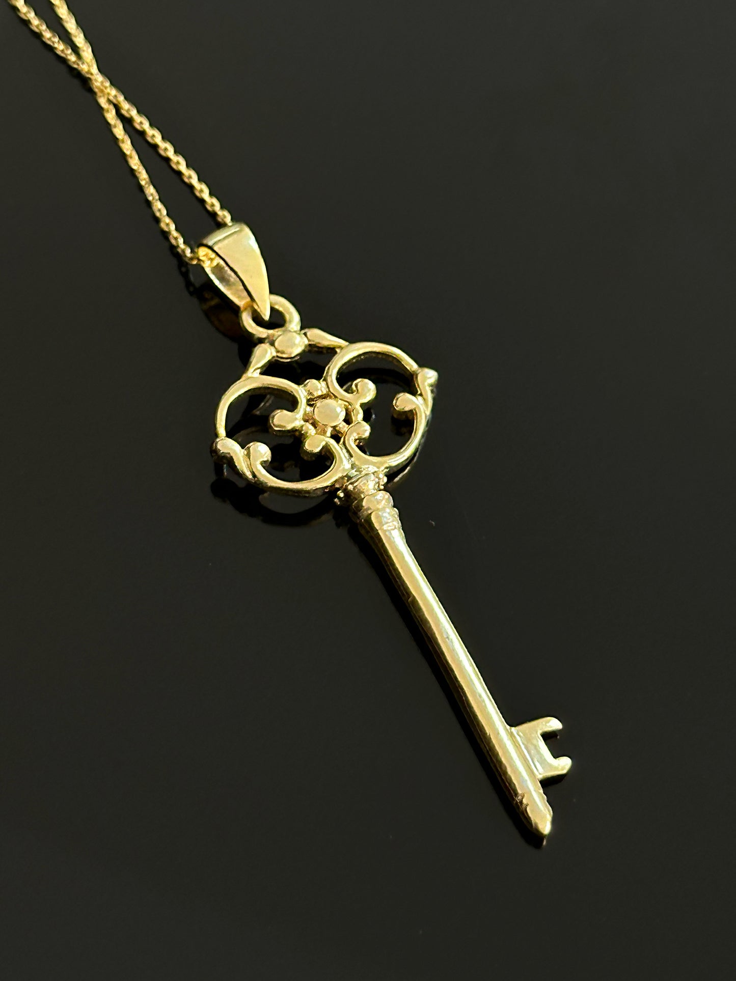 925 Dream key necklace