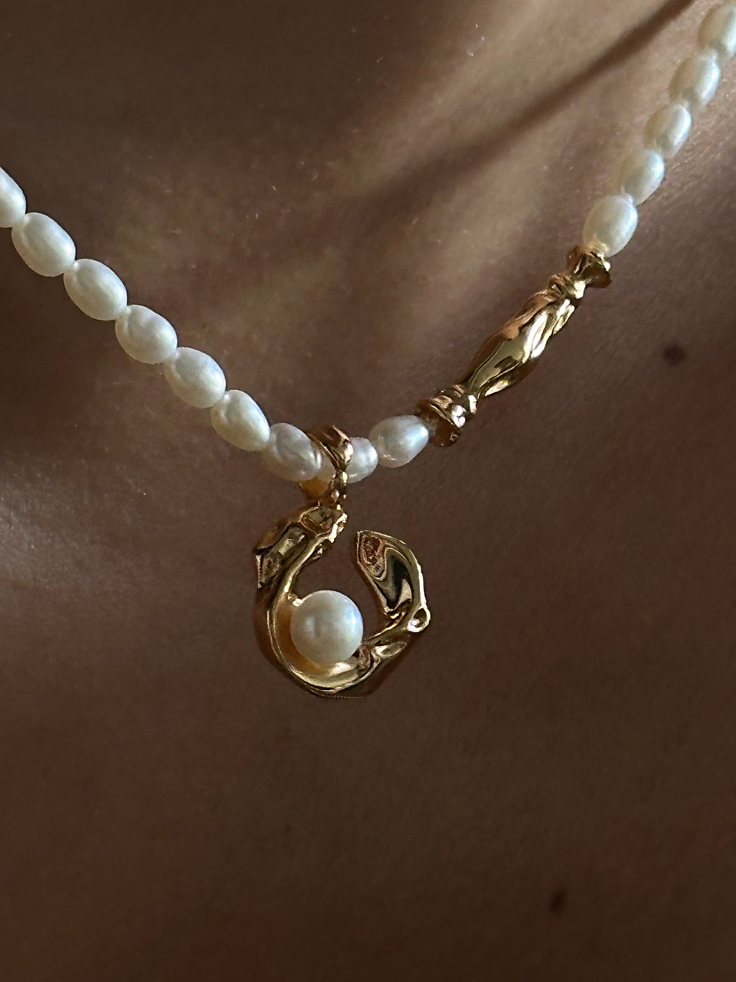 925 koi pearl necklace