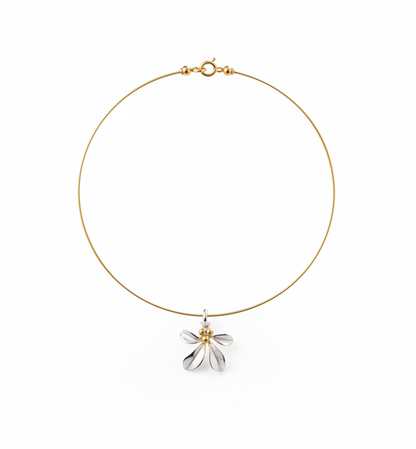 Rare Flower Choker Necklace