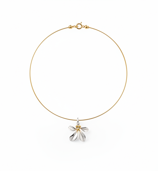 Rare Flower Choker Necklace