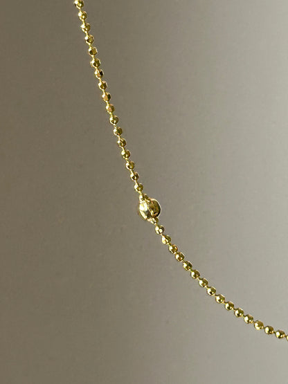 925 S and L Ball Chain necklace