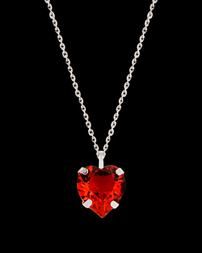 925 Swarovski Heart necklace