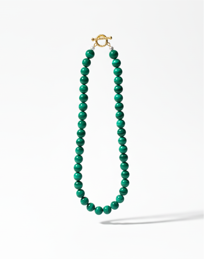Malahite Gem Necklace