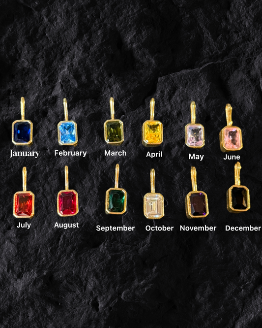 Doğum ayı charm kolye 