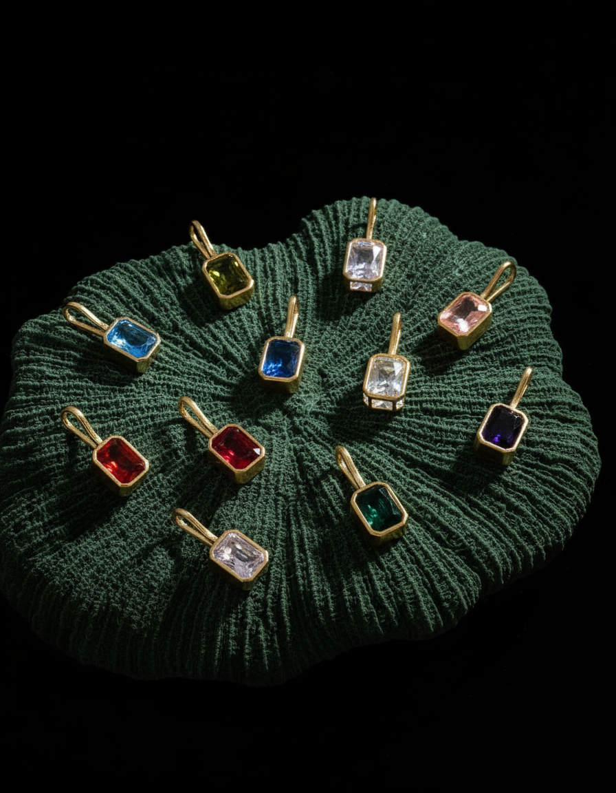 Birthstone Charm Necklace