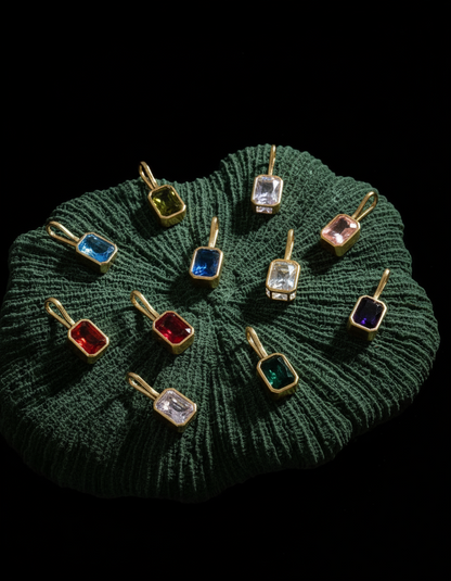 Birthstone Charm Necklace