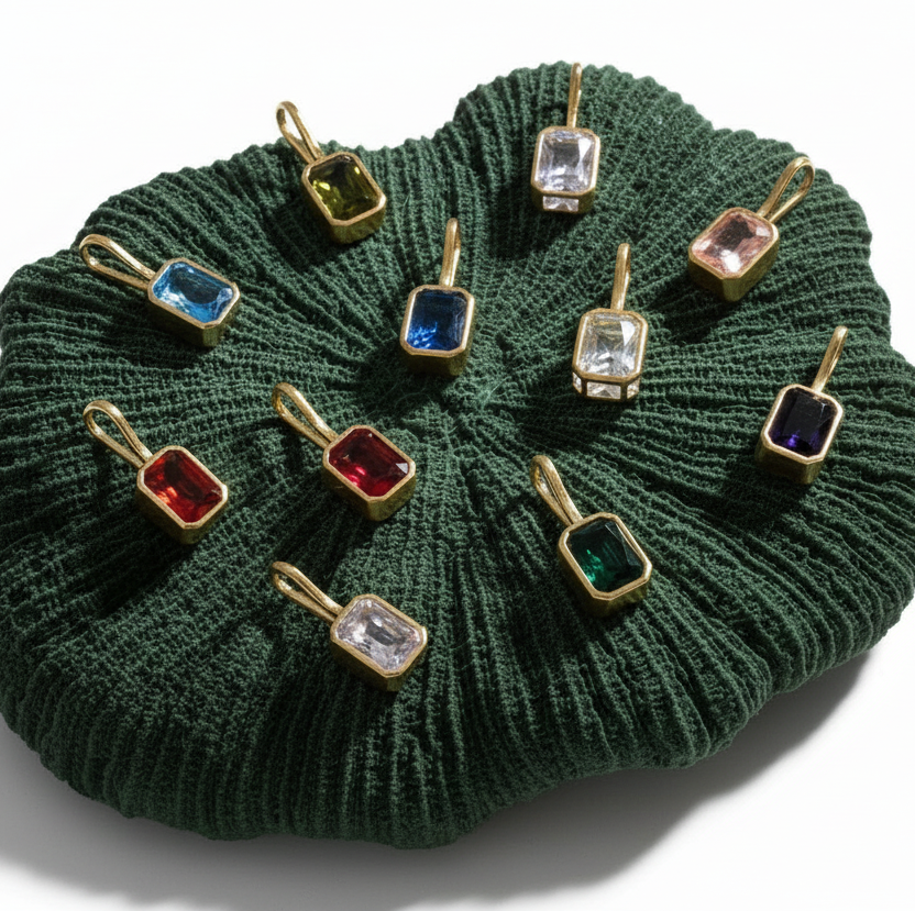 Birthstone Charm Necklace