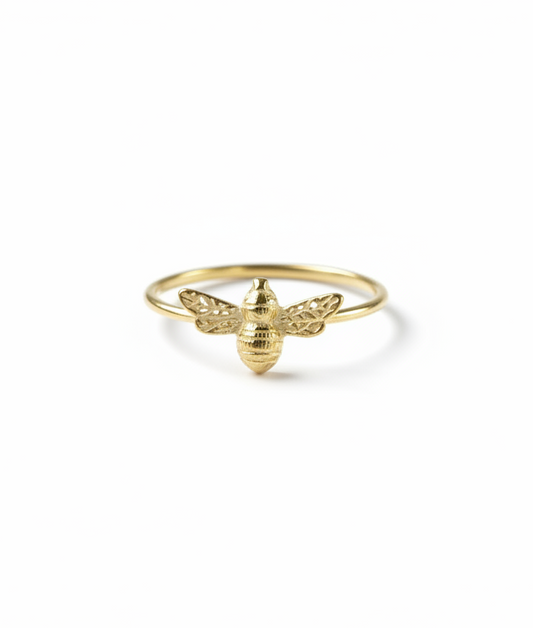 925 Tiny Bee Ring