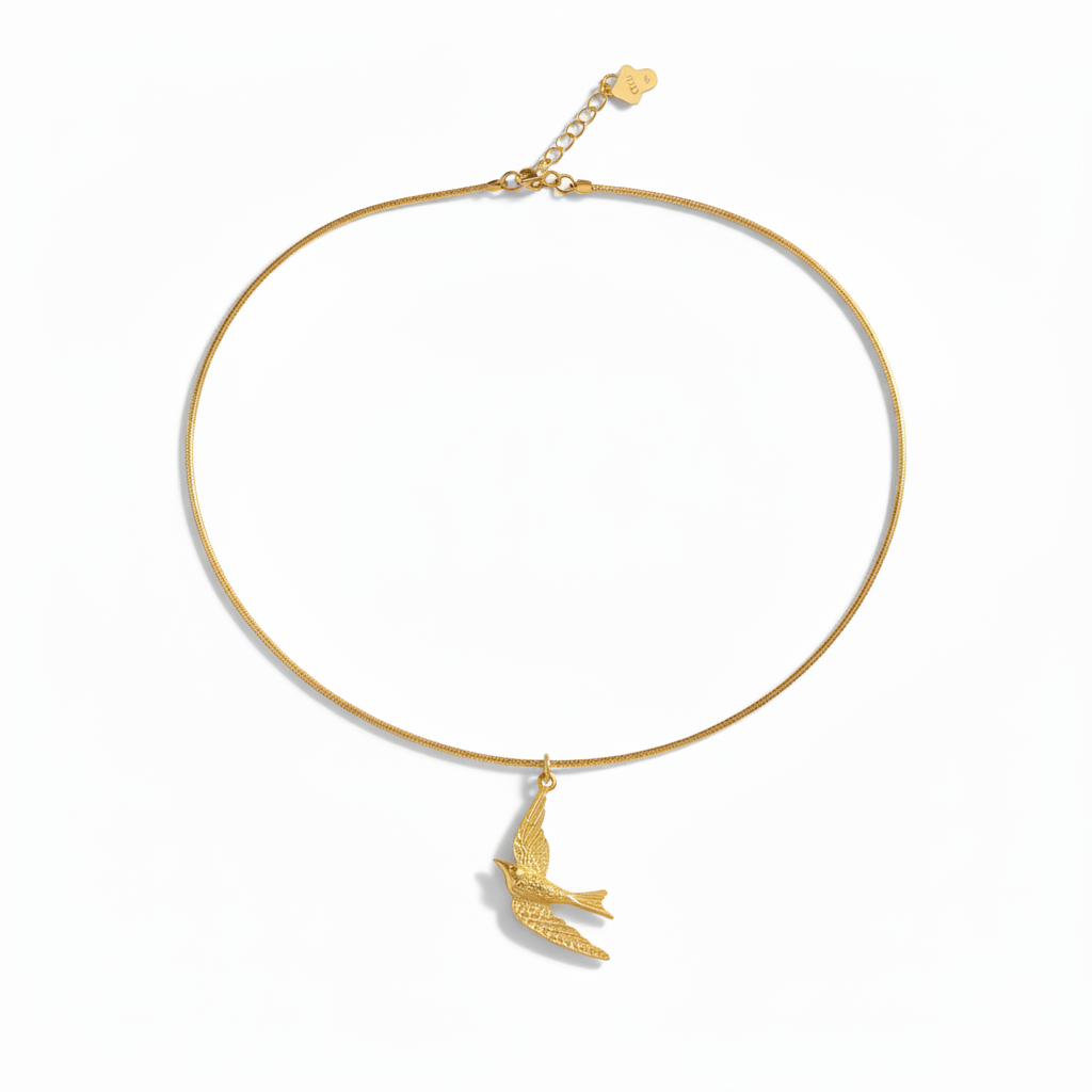 Birds Flying High necklace