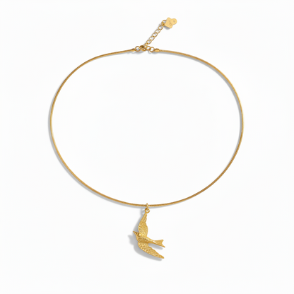 Birds Flying High necklace