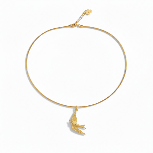Birds Flying High necklace