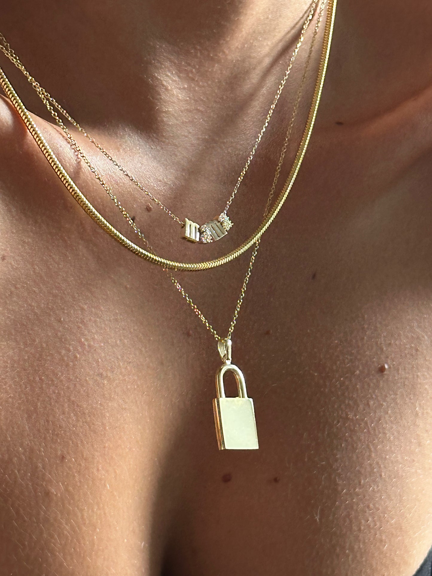 925 Locked Down necklace