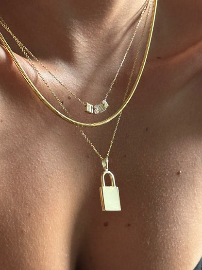 925 Locked Down necklace