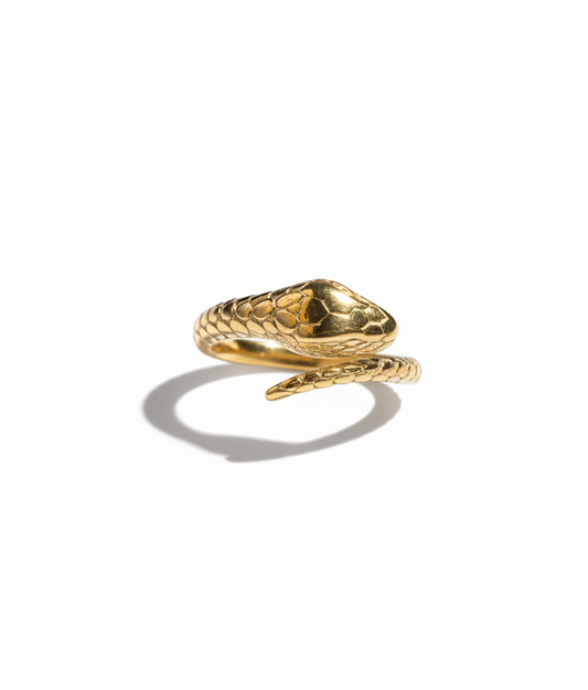 925 Snake little finger ring