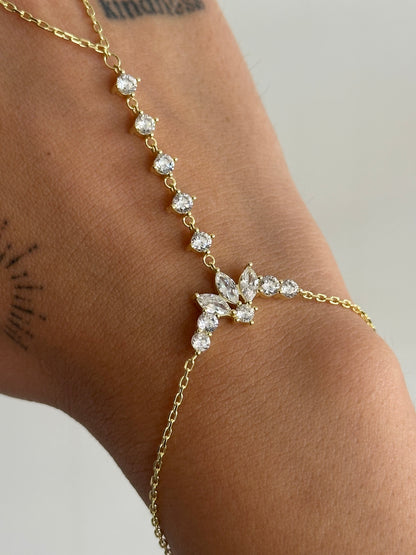 925 Freda Hand Bracelet