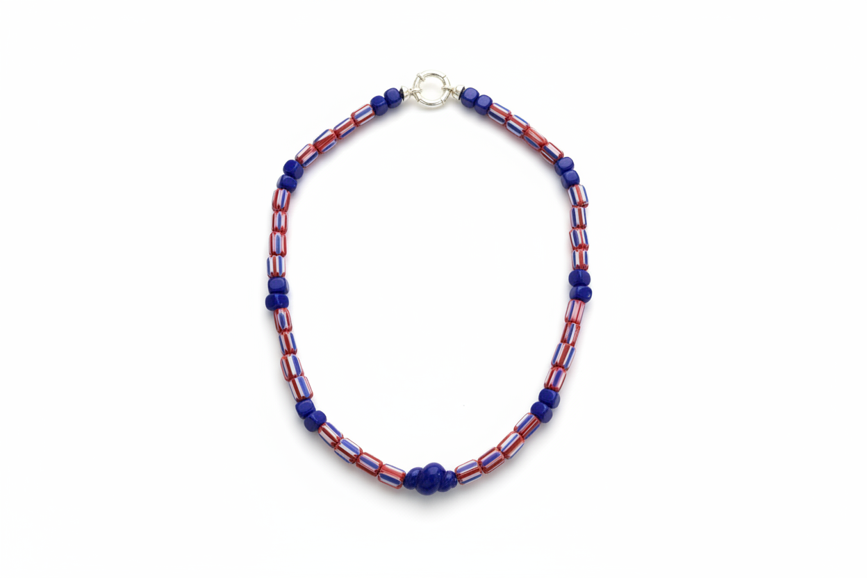 Indigo Rhythm Necklace
