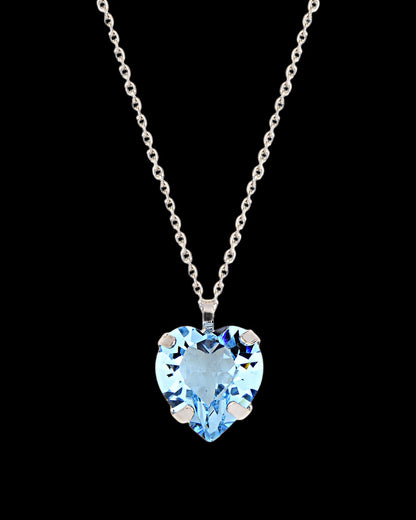 925 Swarovski Heart necklace