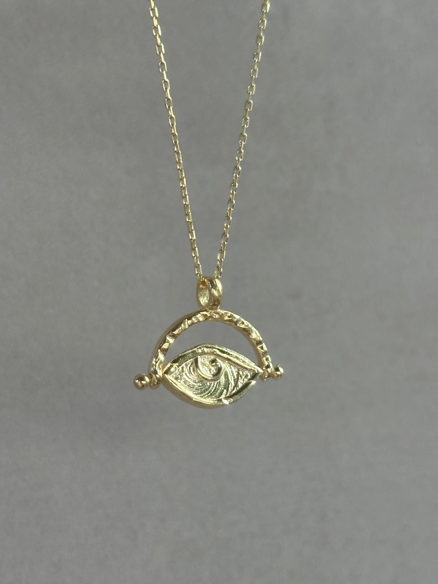 925 Rotate Eye Necklace